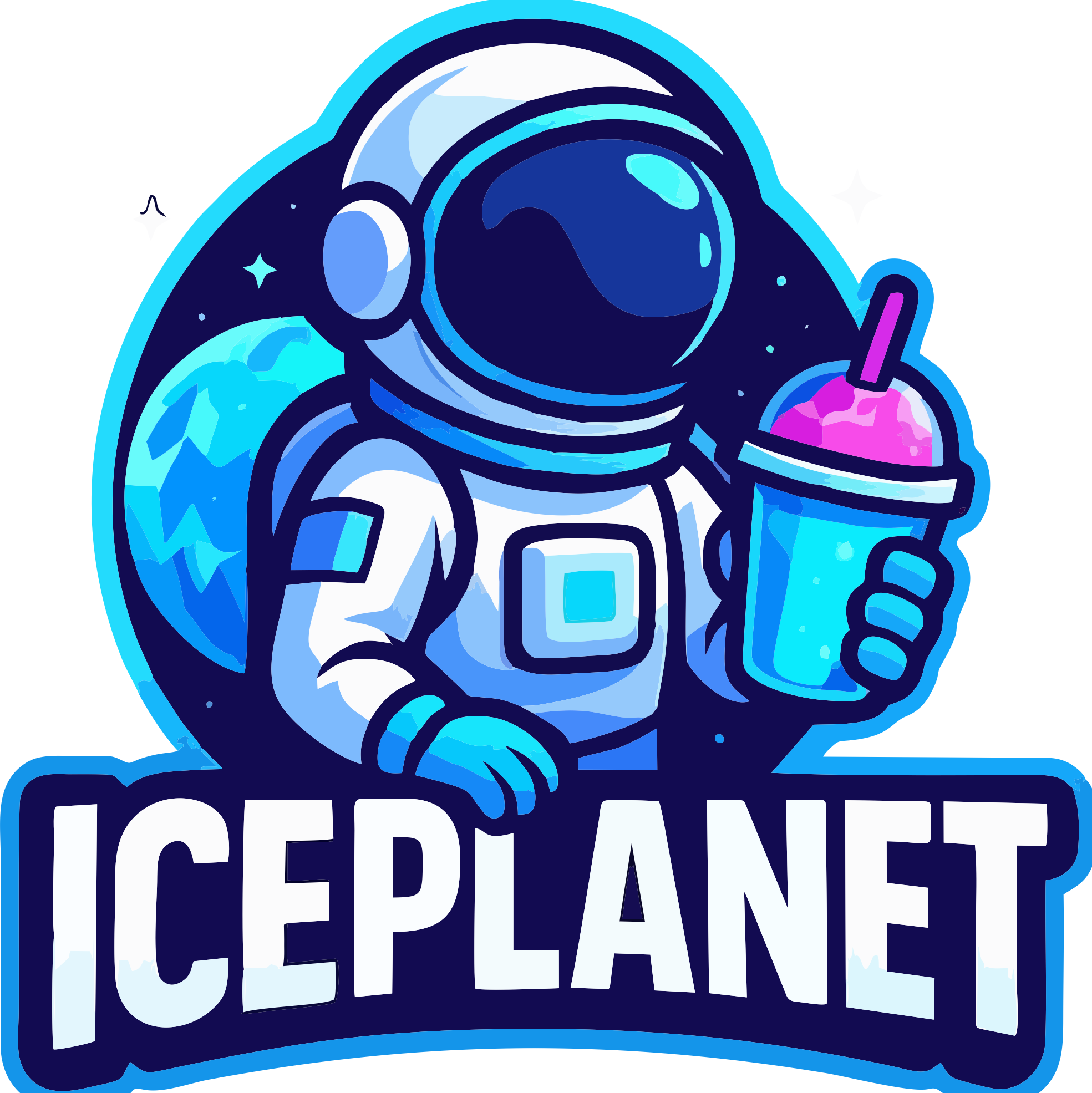 logo ice planet slush